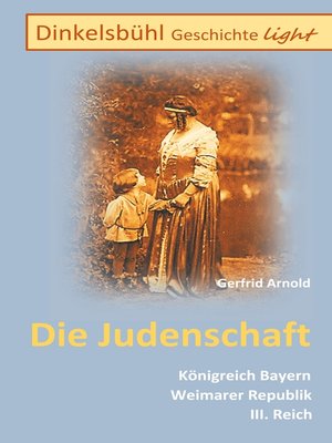 cover image of Dinkelsbühl Geschichte light Die Judenschaft
